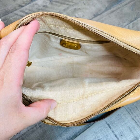 Gucci GG Vintage Gucci Brown PVC & Leather Crossbody Shoulder Bag Purse - Picture 10 of 13